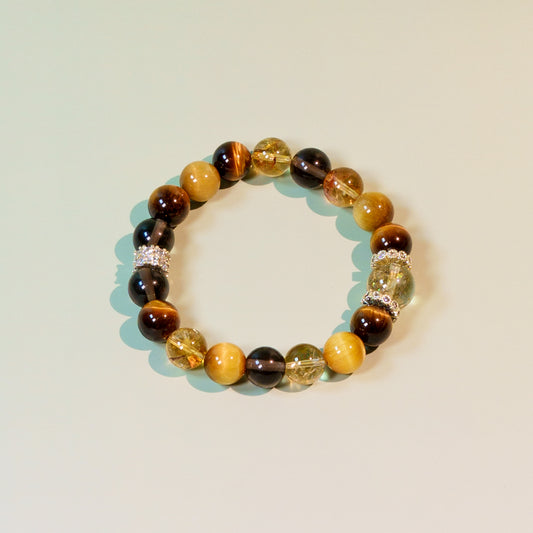 Golden Flame — Bracelet for courage, achievement & energetic protection