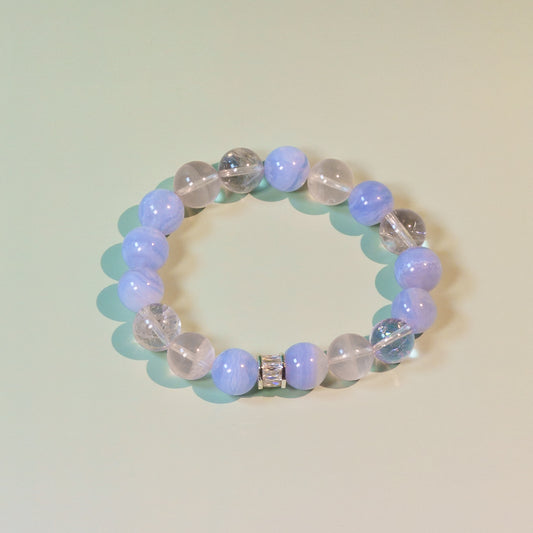 Blue Whisper — Bracelet for communication ease & emotional harmony