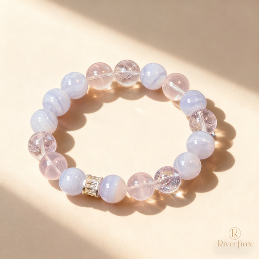 Blue Whisper — Bracelet for communication ease & emotional harmony